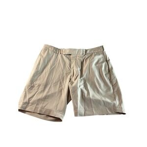 RLX Ralph Lauren Golf Shorts Flat Front‎ Khaki Lightweight Size 36